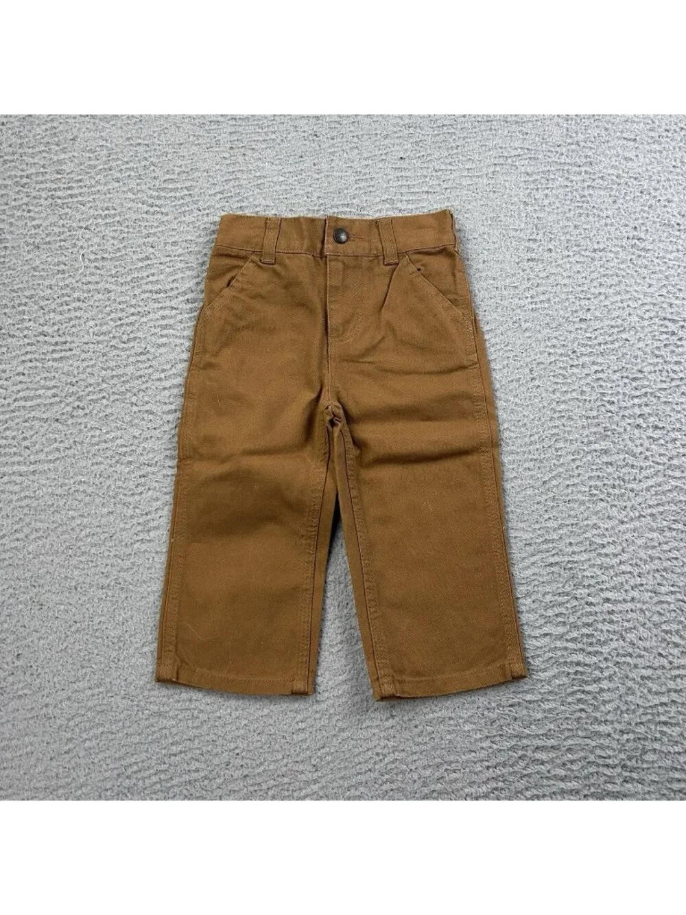 Carhartt Dunagree Pants Brown Size 12 Months Baby Kids Youth Bottoms